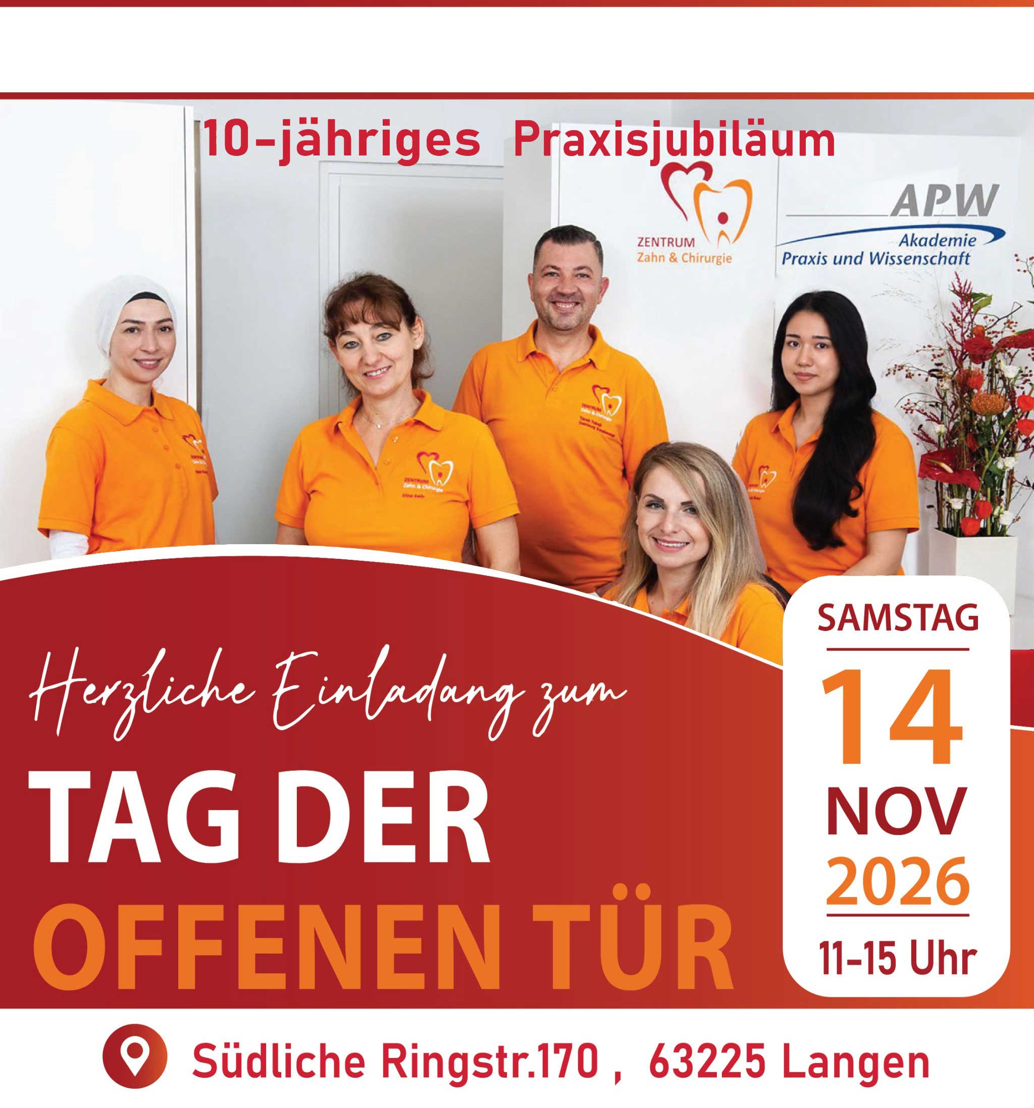 Foto zur Seite: Ihr Zahnarzt in Langen – Zentrum für Zahn & Chirurgie